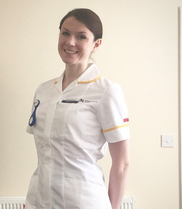Claire Carmichael is a nursing student who never gave up on her nursing degree